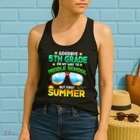 Goodbye 5th Grade Graduation To 6th Grade Hello Summer Women's Tank Top thumb 2