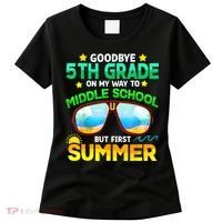 Goodbye 5th Grade Graduation To 6th Grade Hello Summer Women's T-Shirt thumb 0