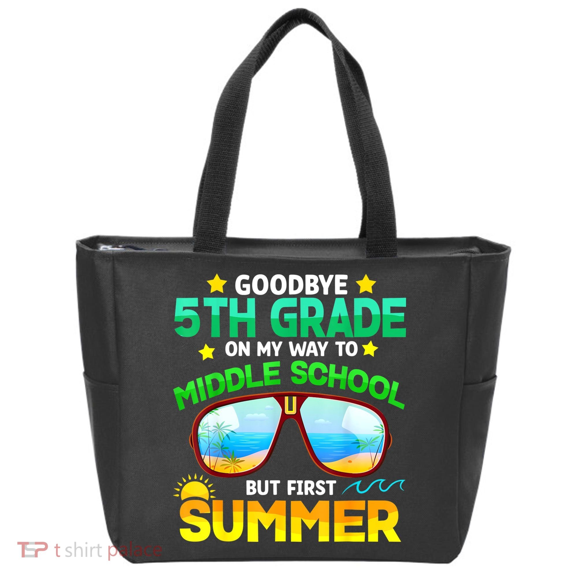 Goodbye 5th Grade Graduation To 6th Grade Hello Summer Tote Bag