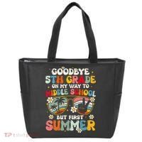 Goodbye 5th Grade Graduation To Middle school Hello Summer Tote Bag thumb 0
