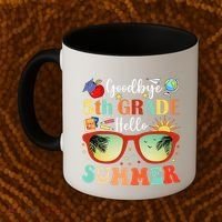 Goodbye 5th Grade Hello Summer Fifth Grade Student Teacher Coffee Mug thumb 2