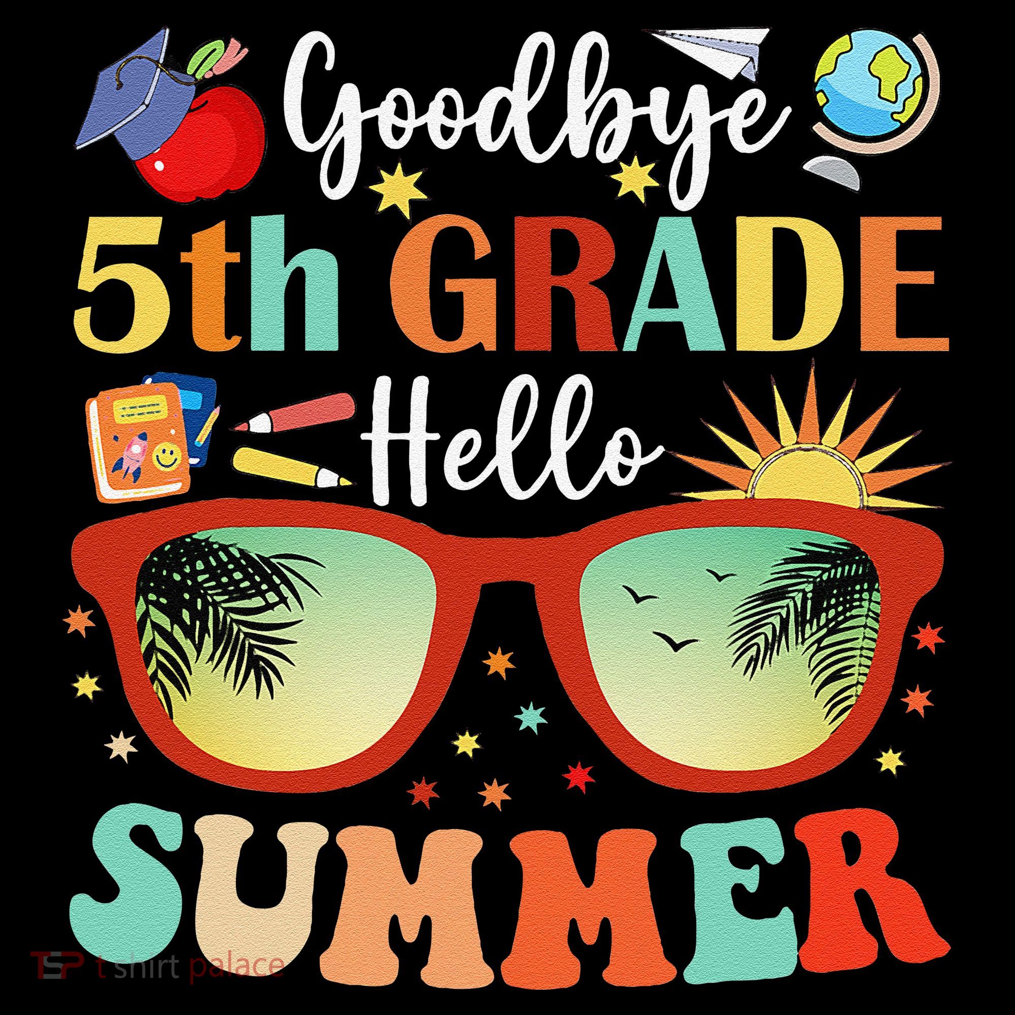 Goodbye 5th Grade Hello Summer Fifth Grade Student Teacher Coffee Mug