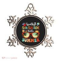 Goodbye 5th Grade Hello Summer Fifth Grade Student Teacher Ornament thumb 0