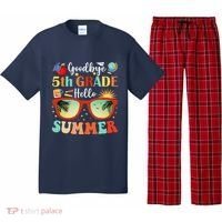 Goodbye 5th Grade Hello Summer Fifth Grade Student Teacher Pajama Set thumb 0
