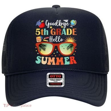 Goodbye 5th Grade Hello Summer Fifth Grade Student Teacher Hat
