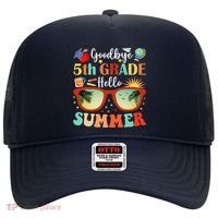 Goodbye 5th Grade Hello Summer Fifth Grade Student Teacher Hat thumb 0