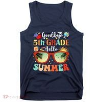 Goodbye 5th Grade Hello Summer Fifth Grade Student Teacher Tank Top thumb 0