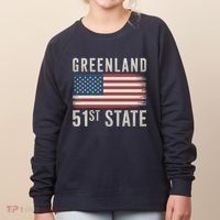 Greenland 51st State Women's Sweatshirt thumb 0