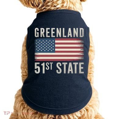 Greenland 51st State Doggie Tank