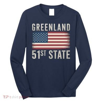 Greenland 51st State Long Sleeve Shirt