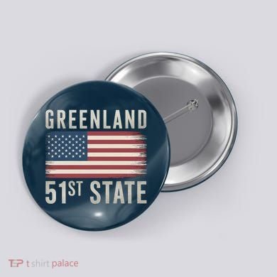 Greenland 51st State Button