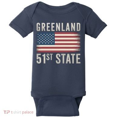 Greenland 51st State Baby Bodysuit