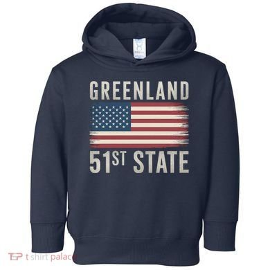 Greenland 51st State Toddler Hoodie