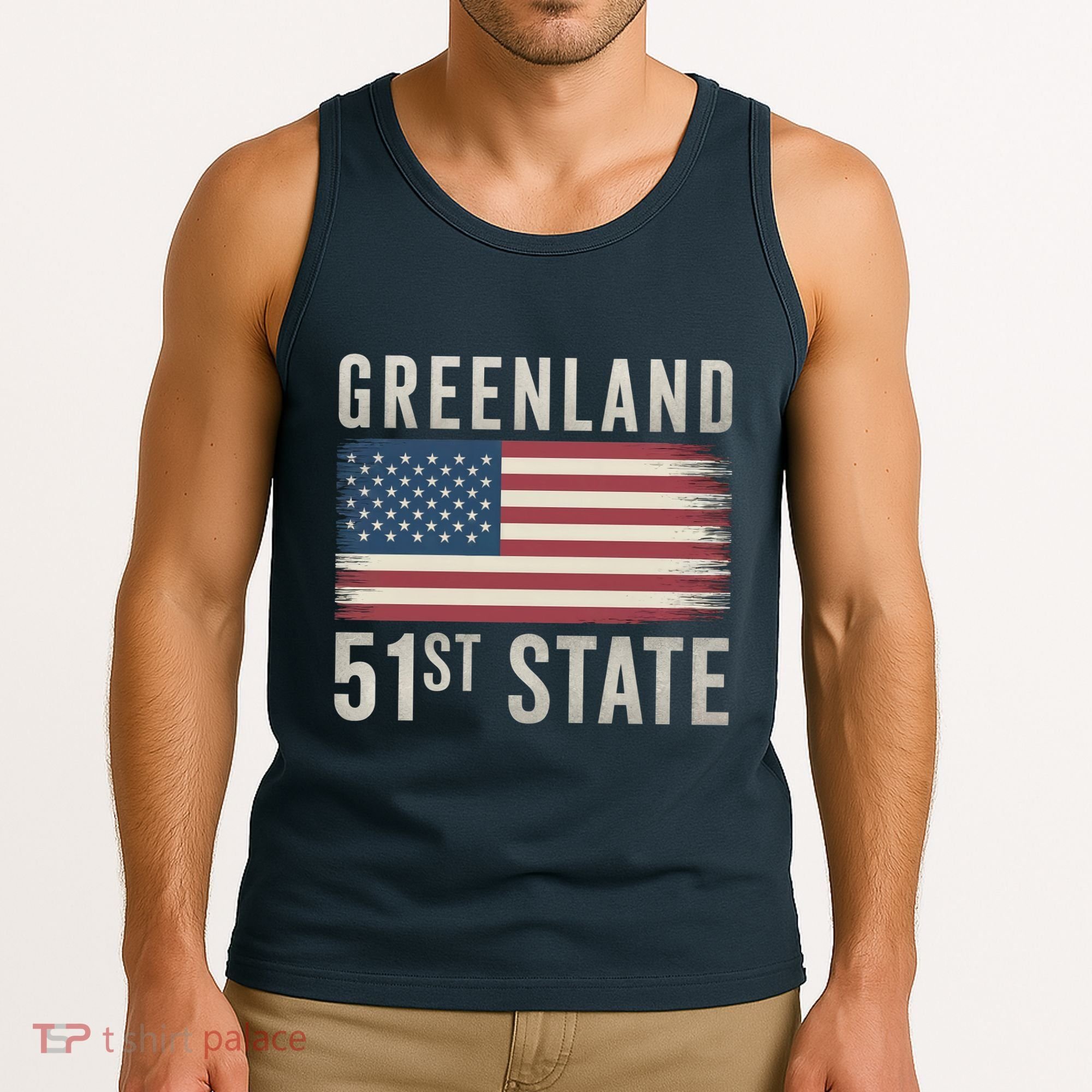 Greenland 51st State Tank Top