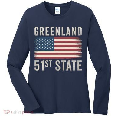 Greenland 51st State Women's Long Sleeve Shirt