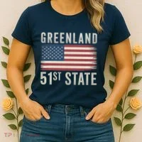 Greenland 51st State Women's T-Shirt thumb 2