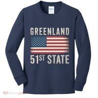 Greenland 51st State Kids Long Sleeve Shirt thumb 0