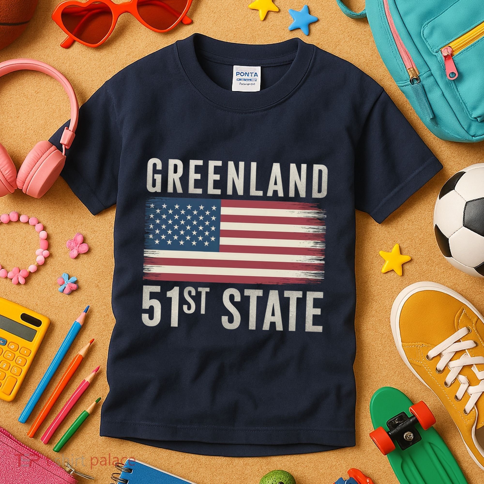 Greenland 51st State Kids T-Shirt