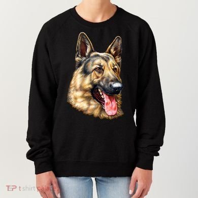 German Shepherd Face Women's Sweatshirt