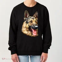 German Shepherd Face Women's Sweatshirt thumb 0