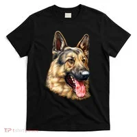 German Shepherd Face T-Shirt thumb 0