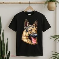 German Shepherd Face T-Shirt thumb 2