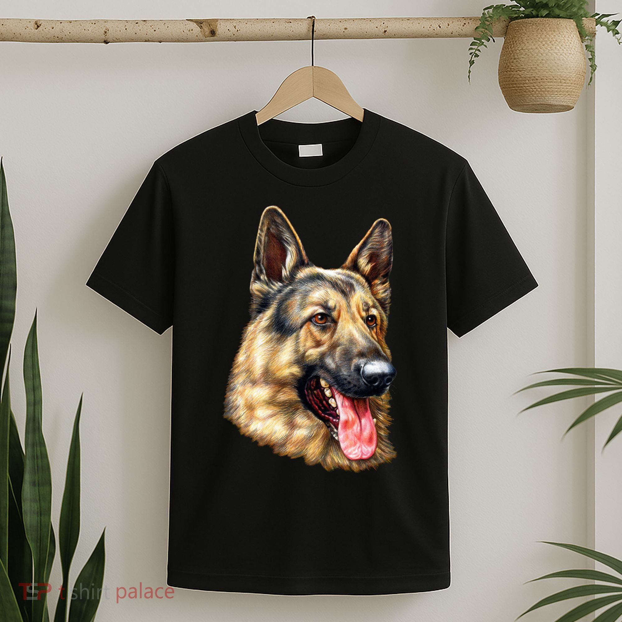 German Shepherd Face T-Shirt