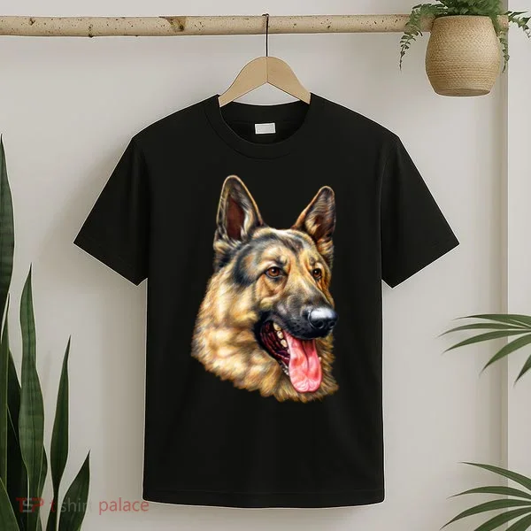 German Shepherd Face T-Shirt