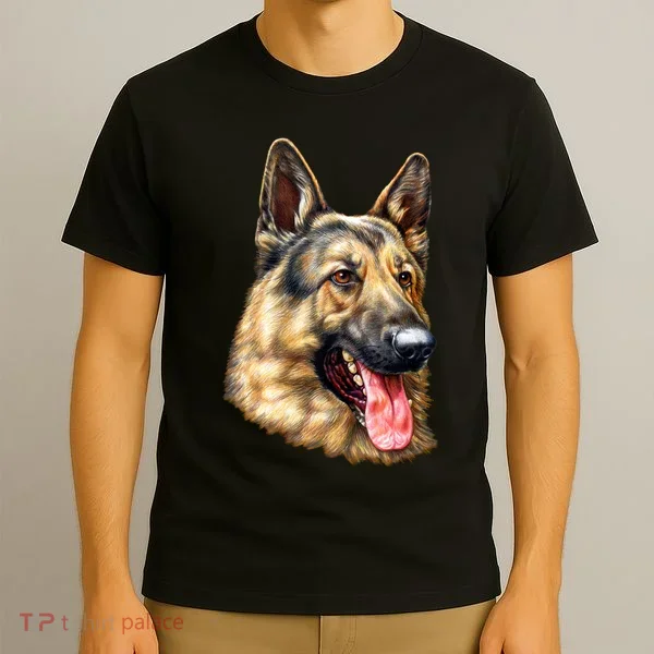 German Shepherd Face T-Shirt