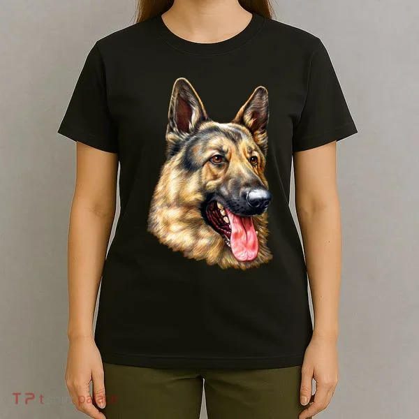 German Shepherd Face T-Shirt