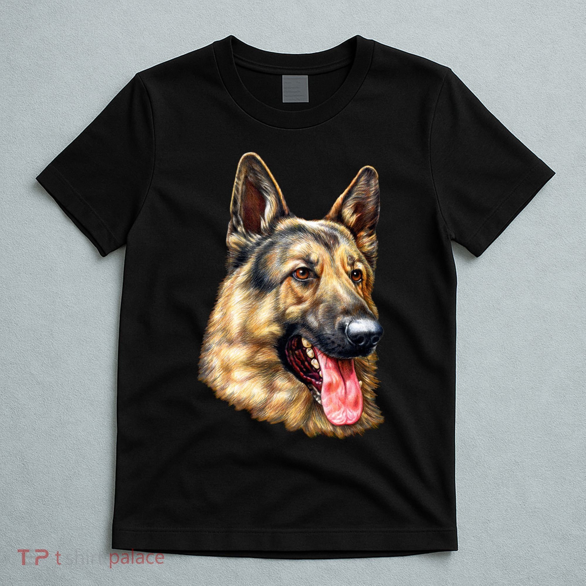 German Shepherd Face T-Shirt