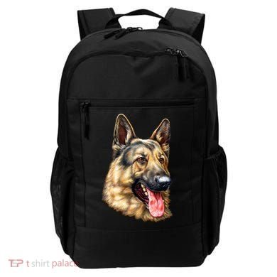 German Shepherd Face Backpack