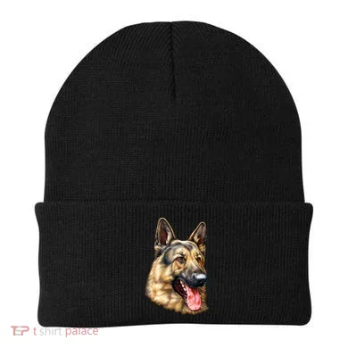 German Shepherd Face Beanie
