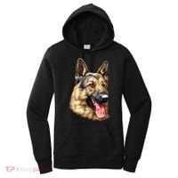 German Shepherd Face Women's Hoodie thumb 0