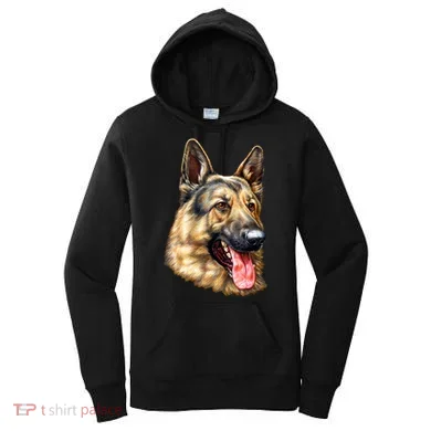 German Shepherd Face Women's Hoodie