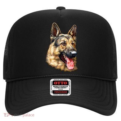 German Shepherd Face Hat