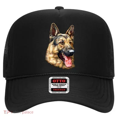 German Shepherd Face Hat