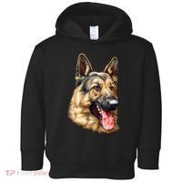 German Shepherd Face Toddler Hoodie thumb 0