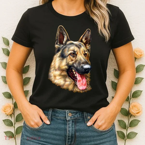 German Shepherd Face Women's T-Shirt