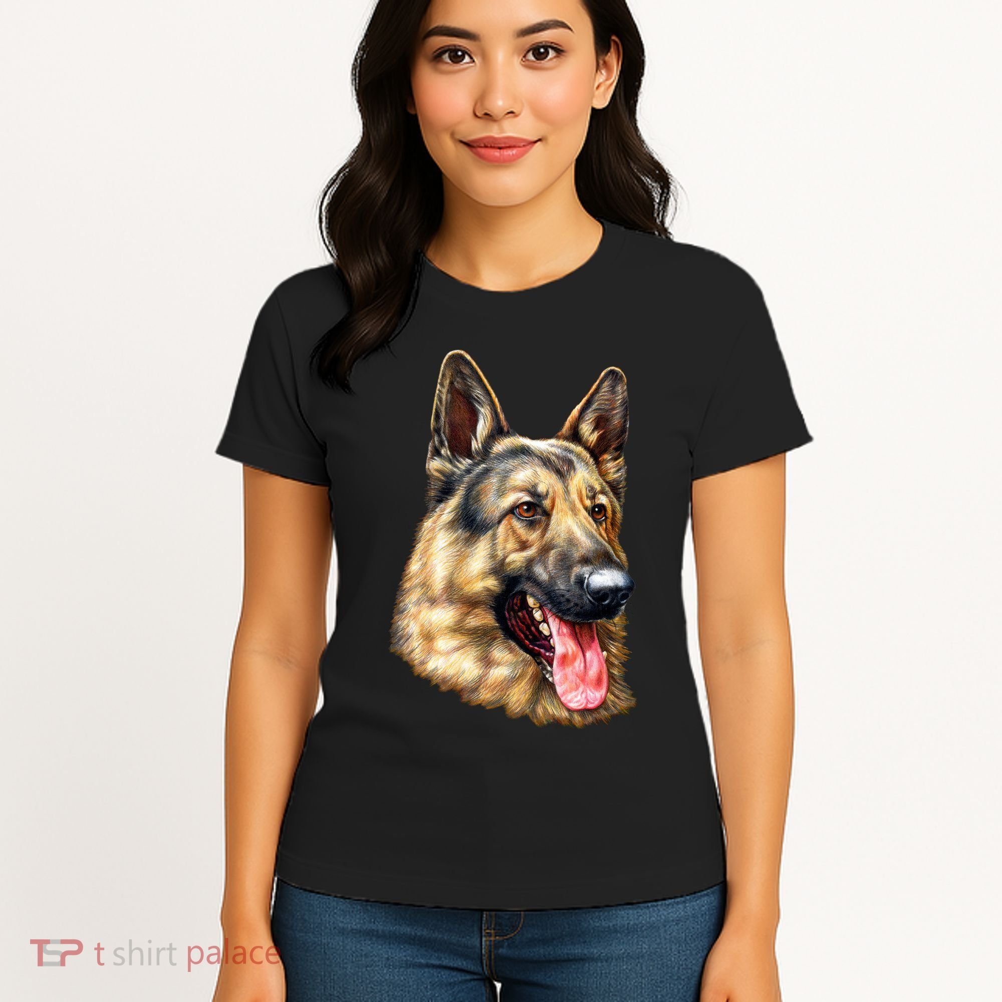 German Shepherd Face Women's T-Shirt