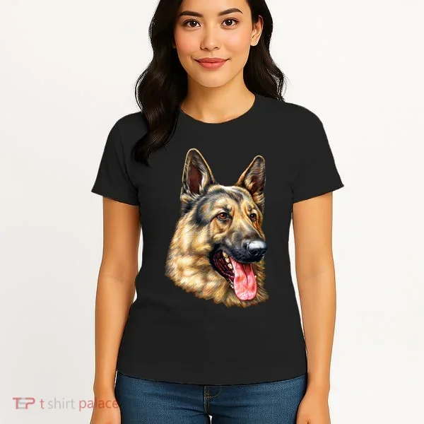 German Shepherd Face Women's T-Shirt