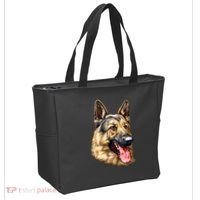 German Shepherd Face Tote Bag thumb 2