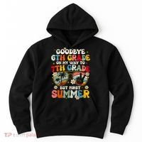 Goodbye 6th Grade Graduation To 7th Grade Hello Summer Hoodie thumb 0