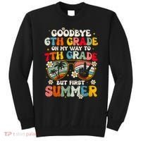 Goodbye 6th Grade Graduation To 7th Grade Hello Summer Sweatshirt thumb 0