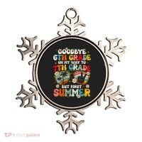 Goodbye 6th Grade Graduation To 7th Grade Hello Summer Ornament thumb 0