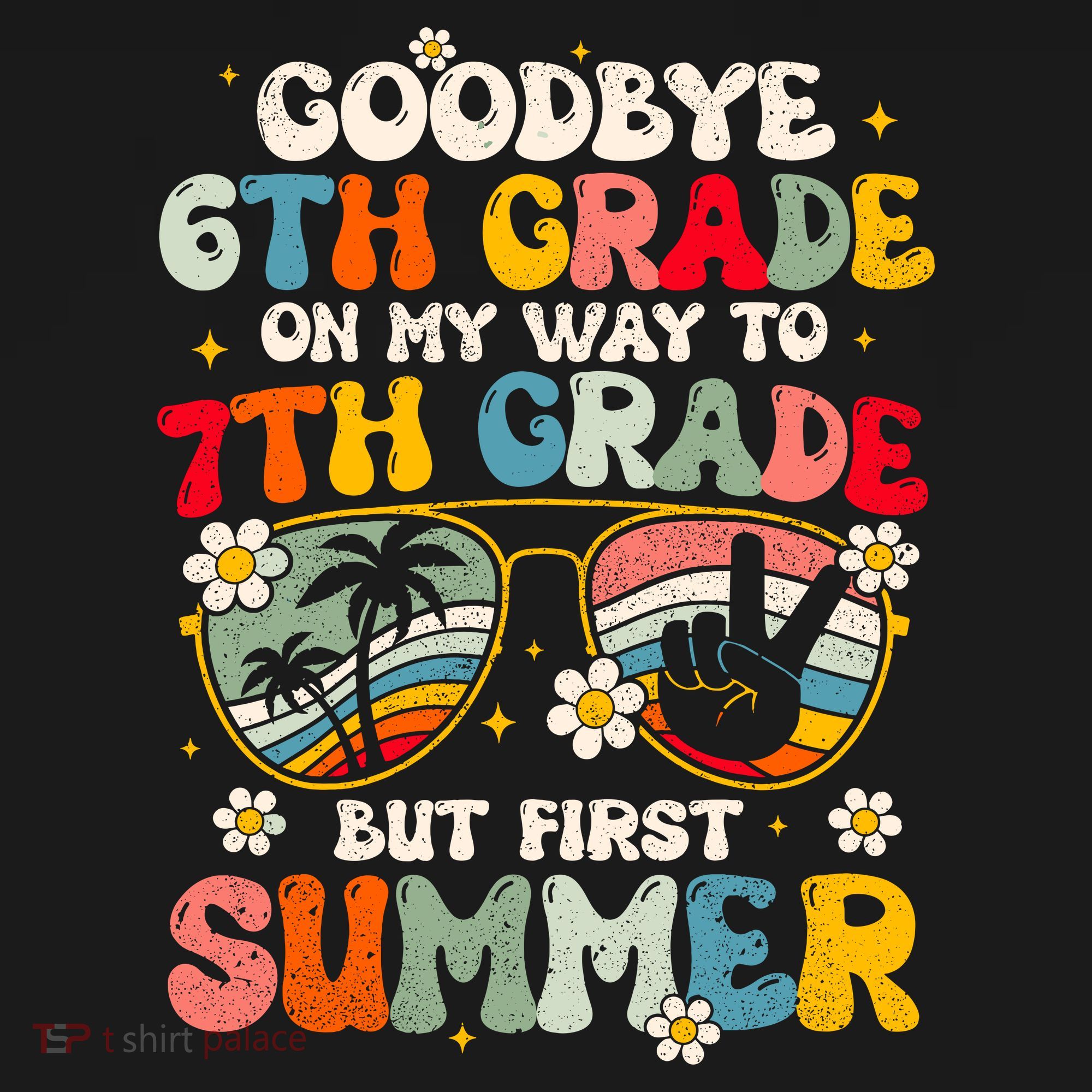Goodbye 6th Grade Graduation To 7th Grade Hello Summer Women's Tank Top