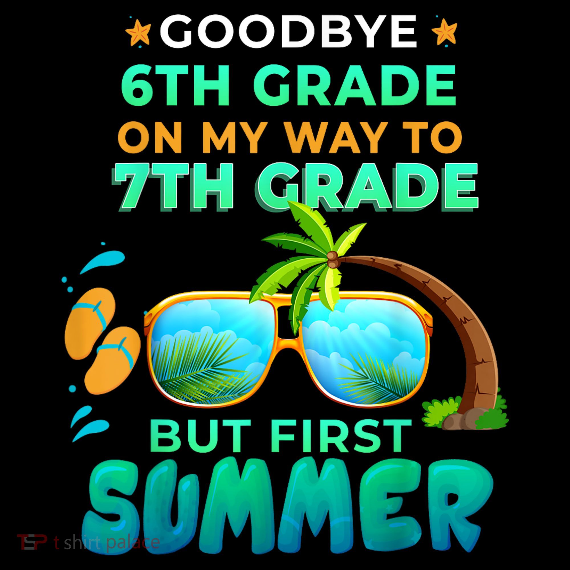 Goodbye 6th Grade Graduation To 7th Grade Hello Summer Women's Hoodie