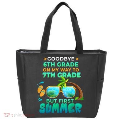 Goodbye 6th Grade Graduation To 7th Grade Hello Summer Tote Bag