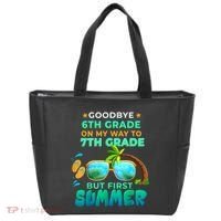 Goodbye 6th Grade Graduation To 7th Grade Hello Summer Tote Bag thumb 0