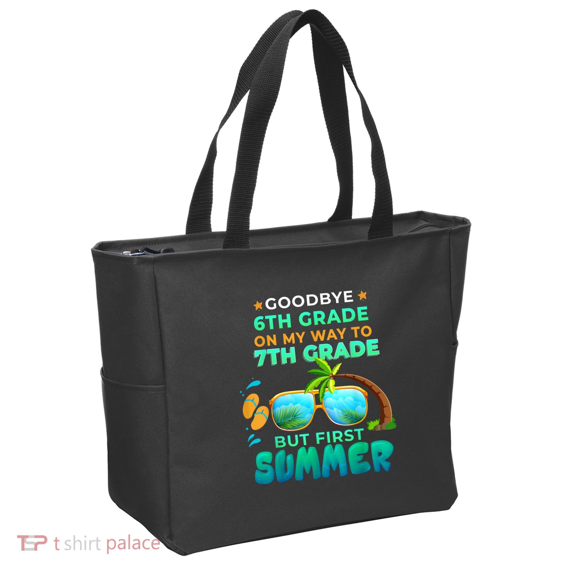 Goodbye 6th Grade Graduation To 7th Grade Hello Summer Tote Bag